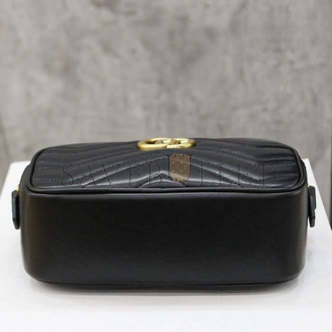 G*u*i marmont matelasse mini bag 448065 dtd1t 1000 (18*12*6cm)